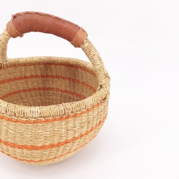 Ghana Baskets| Bolga African Market Baskets Small
